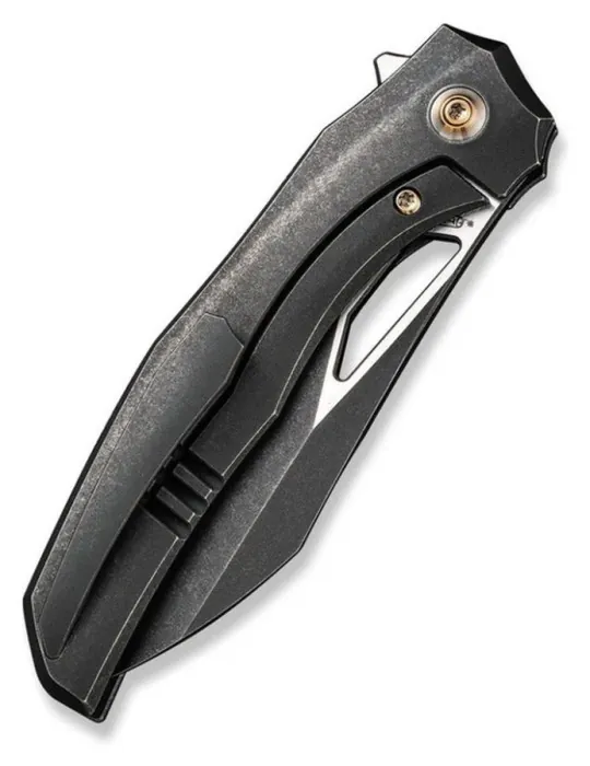 Нож складной туристический WE Knife Ignio Mystery Box, (8.4 см) CPM 20CV/титан 6AL4V черный