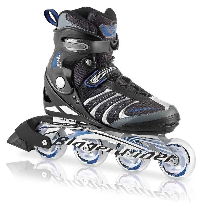 Роликові коньки для дорослих Bladerunner FORMULA 82 W 35 (5US) 220мм Black/light blue (0T321100 821) (230мм)