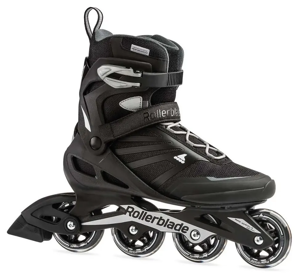 Ролики Rollerblade Zetrablade 2024 Black-Silver (285 (ЄУ 44))