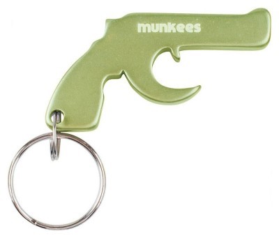 Munkees 3470 брелок-открывалка Gun green