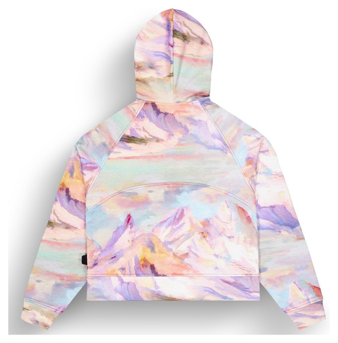 Picture Organic жіноча толстовка Quenda 1/2 Zip Printed W montanea print L, укр, укр