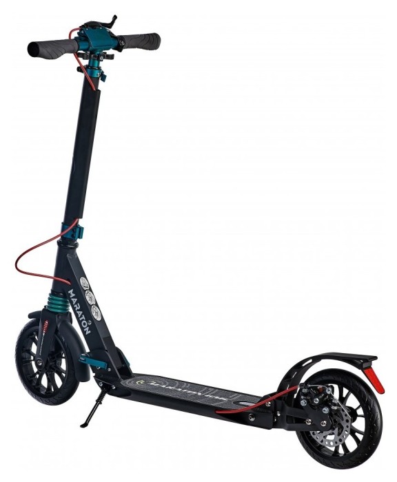 самокат Maraton GMC , Чорно-смарагдовий
