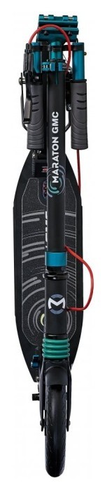 самокат Maraton GMC , Чорно-смарагдовий