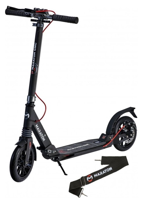 самокат Maraton GMC , Чорно-смарагдовий, укр, укр
