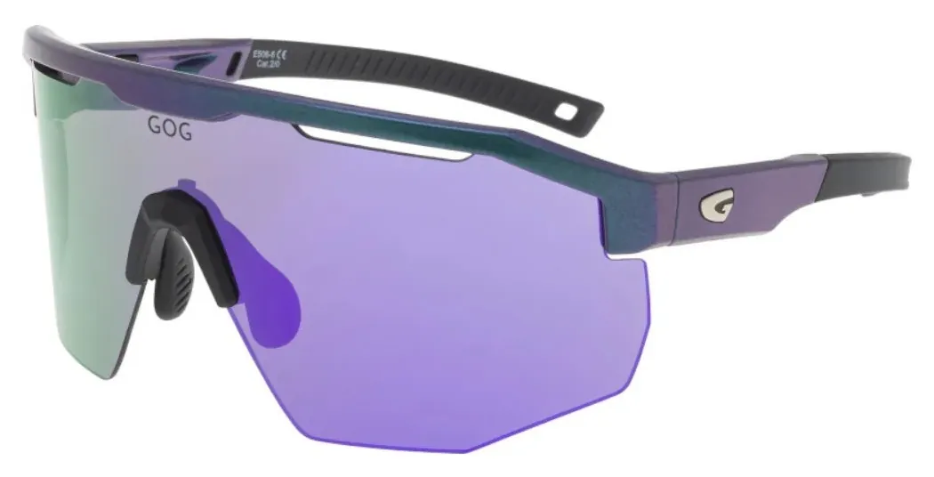 Окуляри GOG Argo Cat.2 (metallic purple/green/reflex purple)