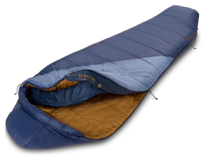 Kelty спальник Cosmic Synthetic 20 Long pageant blue-bering sea