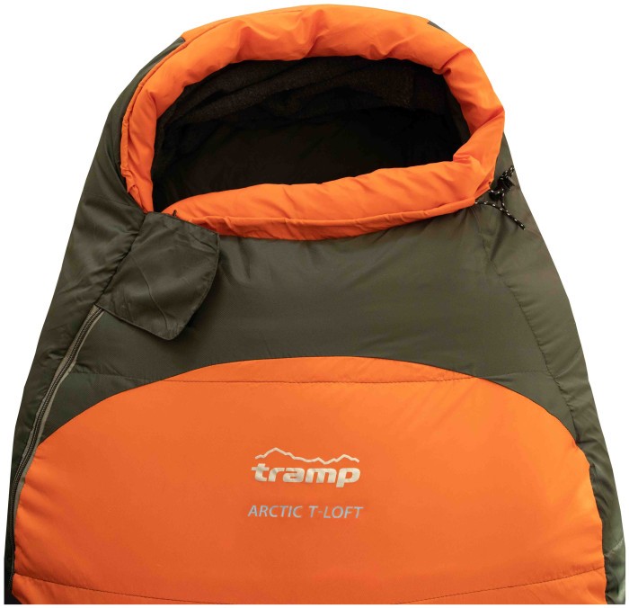 Спальный мешок Tramp Arctic Regular кокон левый orange/grey 200/80-50 UTRS-048R