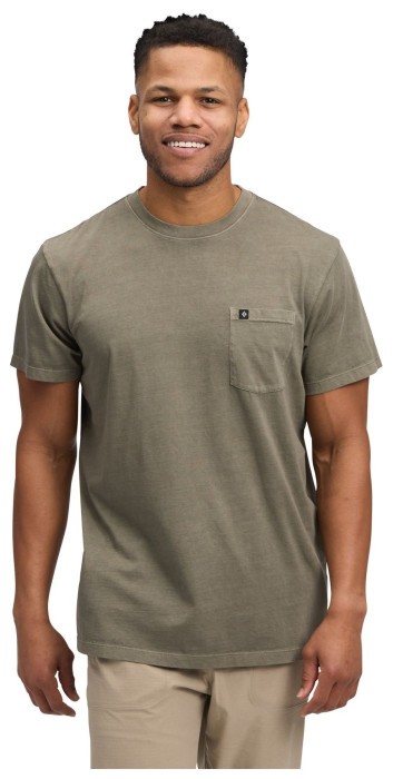 Футболка мужская Black Diamond Men's Diamond Patch Short Sleeve Pocket Tee, Walnut, L