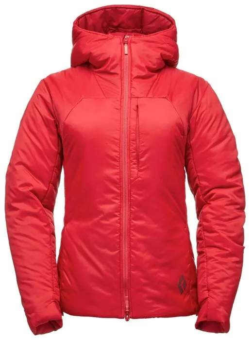 Женская зимняя куртка Black Diamond Stance Belay Parka, M - Maroon