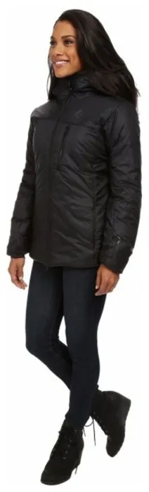 Женская зимняя куртка Black Diamond Stance Belay Parka, M - Maroon