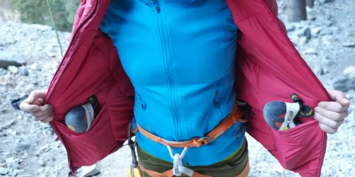 Женская зимняя куртка Black Diamond Stance Belay Parka, M - Maroon