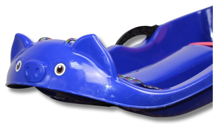 Санки пластиковые с тормозами Prime Sport Snow Rider синие