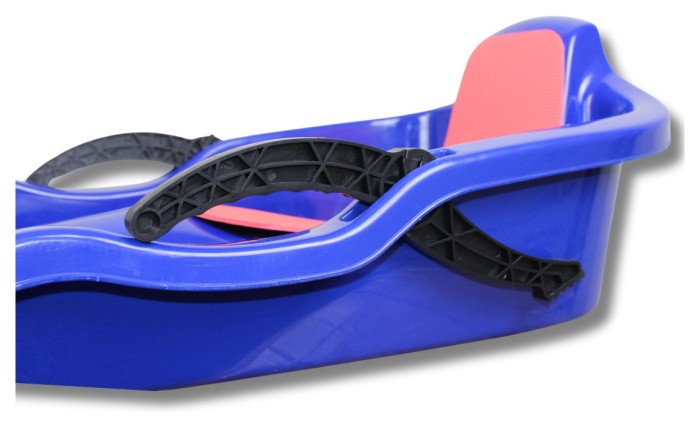 Санки пластиковые с тормозами Prime Sport Snow Rider синие