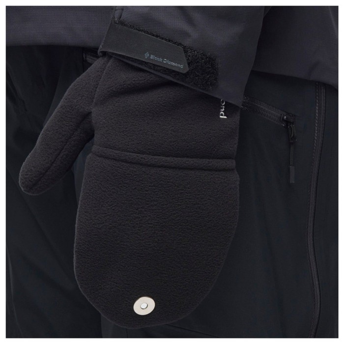Рукавиці чоловічі Black Diamond WindWeight Mitts, Black, L