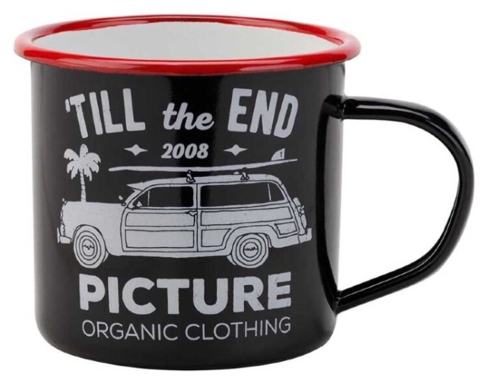 Кухоль Picture Organic Sherman OLD черный