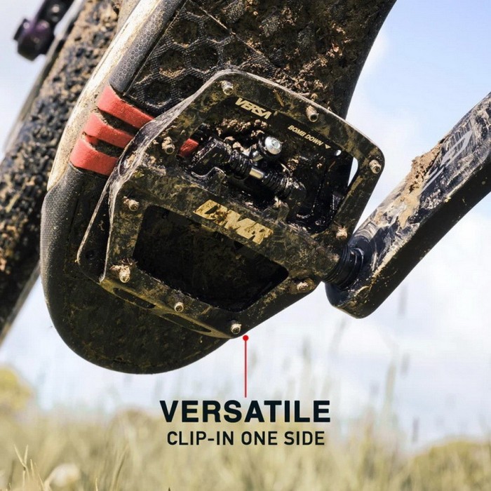 Педалі DMR Versa pedal extrusion CNC  (Black)