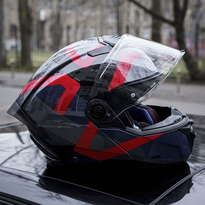 Мотошолом MT ATOM 2 SV DEXTER B15 Gloss +Pinlock