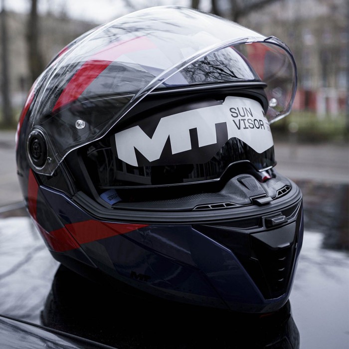 Мотошолом MT ATOM 2 SV DEXTER B15 Gloss +Pinlock