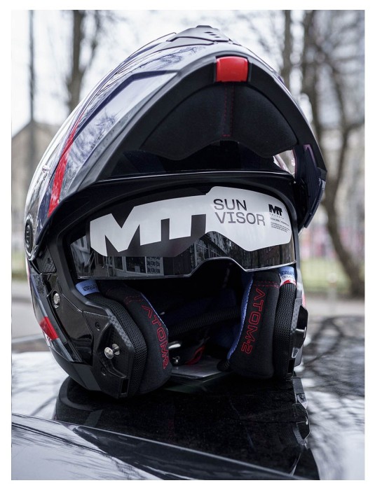 Мотошолом MT ATOM 2 SV DEXTER B15 Gloss +Pinlock