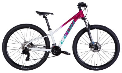 Велосипед AL 27,5" Leon XC 100 HDD рама-13" рожевий з білим 2025