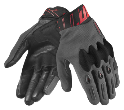 Моторукавички Seventy N66 FULLGAS Dark Grey Red