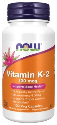Vitamin K-2 100mcg - 100 vcaps
