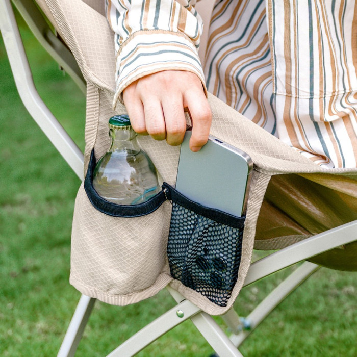 Стілець складаний Naturehike Stellaluna T04 CNK2550JJ022, вуглецева сталь, чорний, укр, укр