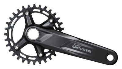 Шатун без каретки AL L175мм 30T с интегр.осью черный SHIMANO Deore FC-M5100-1