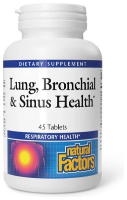 Lung, Bronchial & Sinus Health - 45 tabs