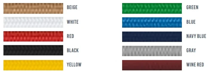 Крейсерская веревка на метраж Lanex Blizzard 8, blue/yellow
