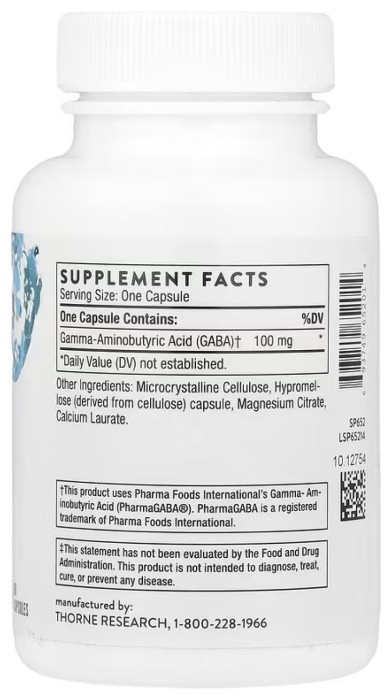 PharmaGABA 100 – 60 caps