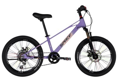 Велосипед MG 20" SPACE KID ALIOTH DD FR рама-11" фиолетовый 2025