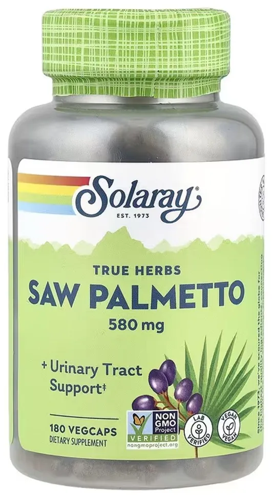 Saw Palmetto Berry 580mg - 180 vcaps (DSN_2023-10-6726)