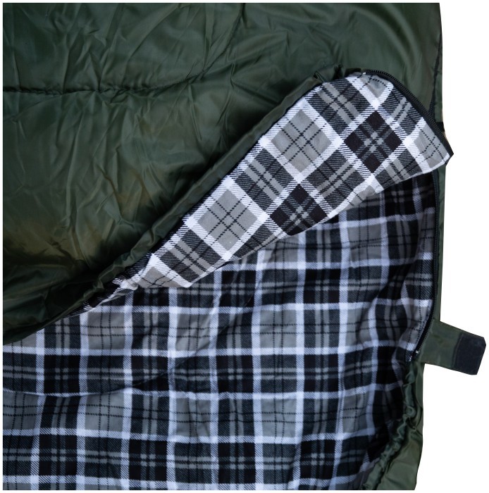 Спальный мешок Totem Ember Plus XXL одеяло с капюшом правый olive 190/90 UTTS-015