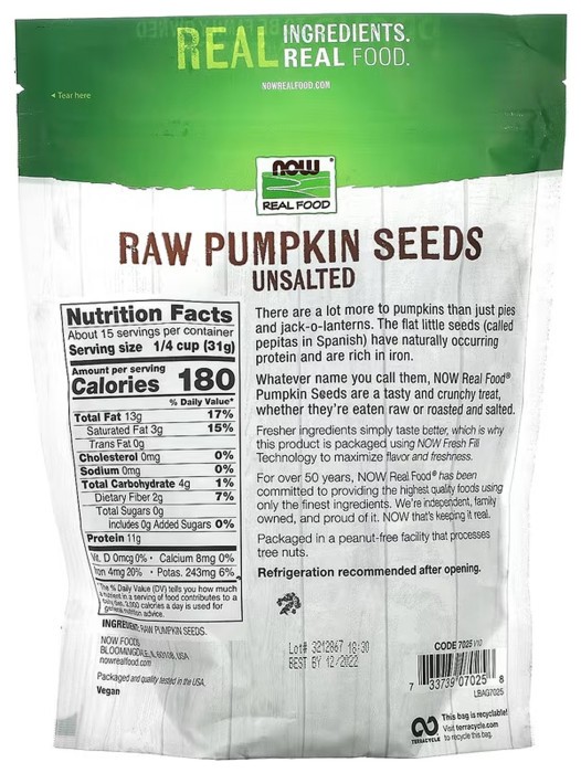 Pumkin Seeds Raw - 454g