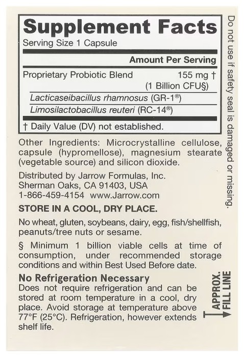 Vegan Fem Dophilus® 1 Billion Cfu - 30 vcaps (Пошкоджена банка)
