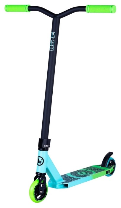 Самокат трюковий Hipe H1 Blue/Mint, укр, укр