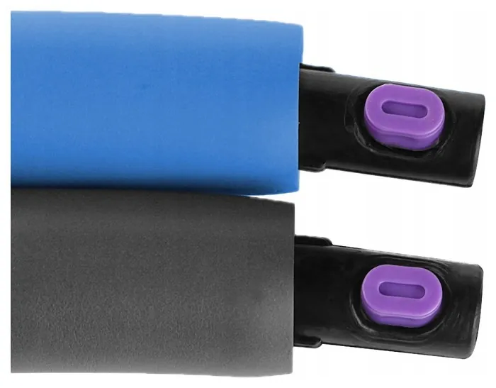Обруч масажний Hula Hoop SportVida 90 см SV-HK0216 Grey/Blue