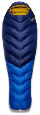 Спальний мішок Rab Neutrino 800 Regular, (-22°C), 185 см - Left Zip, Nightfall Blue