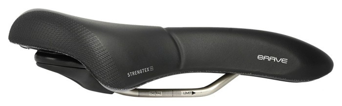 Седло Selle Royal Brave Moderate Black Strengtex