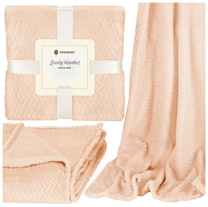 Плед-покривало Springos Extra Soft 160 x 200 см HA7148