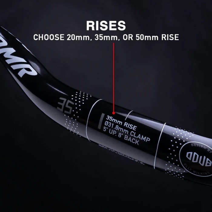 Кермо DMR ODUB BAR - 35 - 50mm Rise - Black