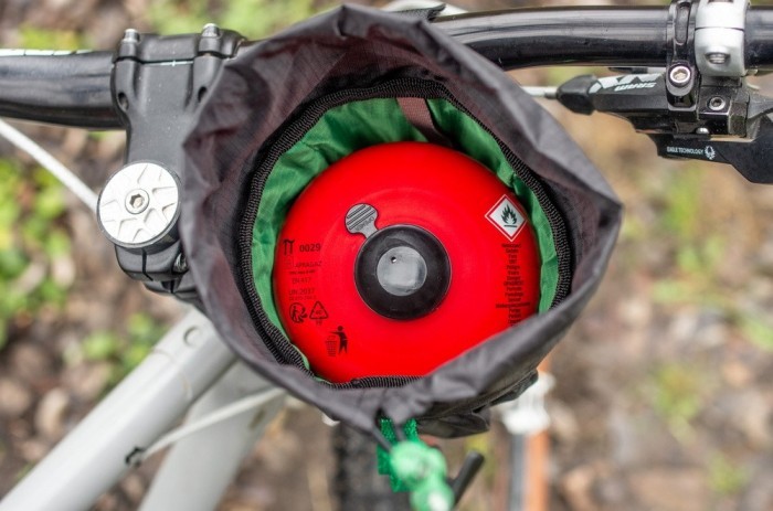 Сумка на руль KasyBag Pocket Pack One hand (кормушка) Black-Green