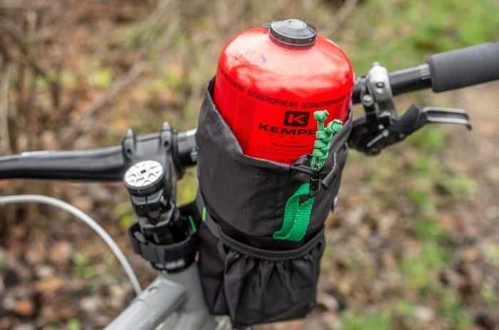 Сумка на руль KasyBag Pocket Pack One hand (кормушка) Black-Green