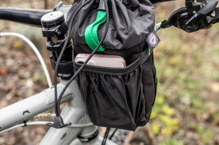 Сумка на руль KasyBag Pocket Pack One hand (кормушка) Black-Green