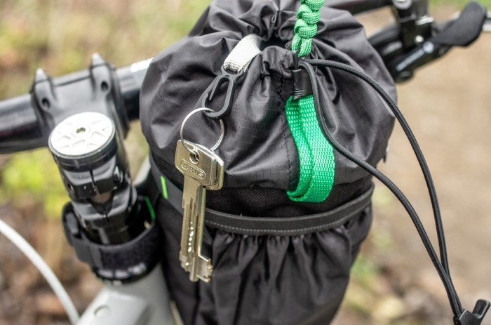 Сумка на руль KasyBag Pocket Pack One hand (кормушка) Black-Green