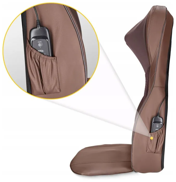 Масажна накидка 4FIZJO Ultra багатофункціональна, з підігрівом Brown (P-5905973404105)