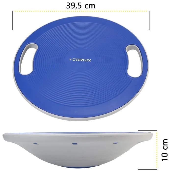 Балансировочная платформа Cornix круглая, пластиковая XR-0445 Blue/Grey