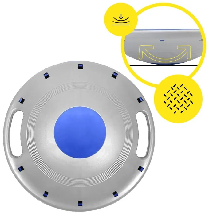 Балансировочная платформа Cornix круглая, пластиковая XR-0445 Blue/Grey