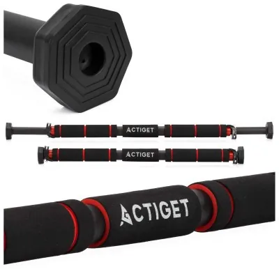 Турнік розсувний Actiget 62-100 см ACT0167 Black/Red